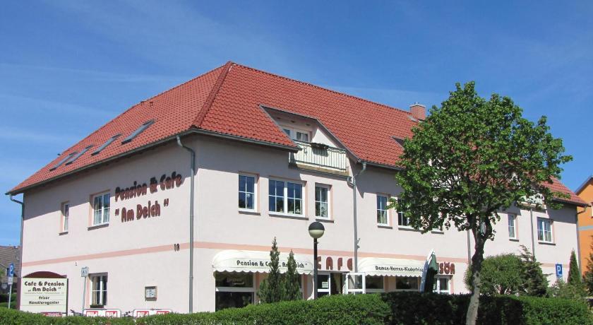 Pension Am Deich Kröslin Esterno foto