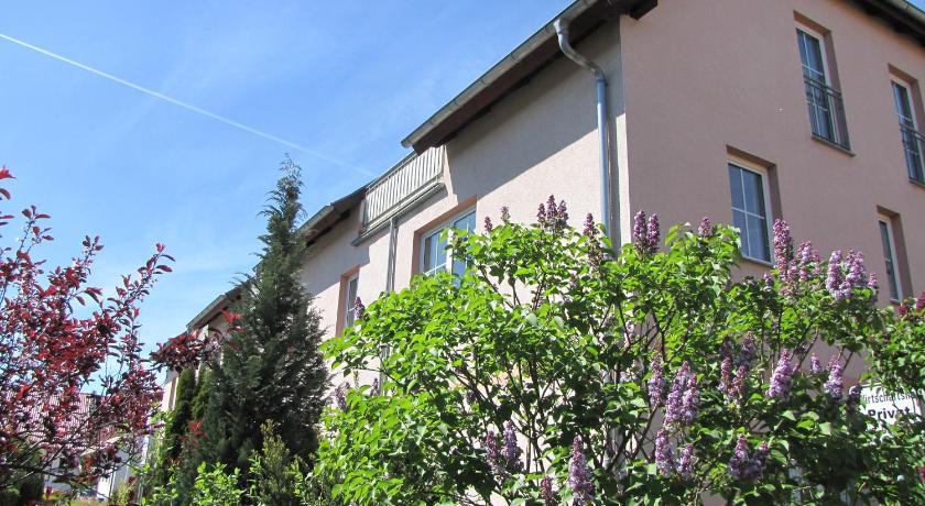 Pension Am Deich Kröslin Esterno foto