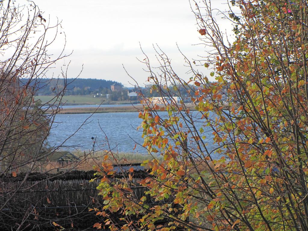 Pension Am Deich Kröslin Esterno foto